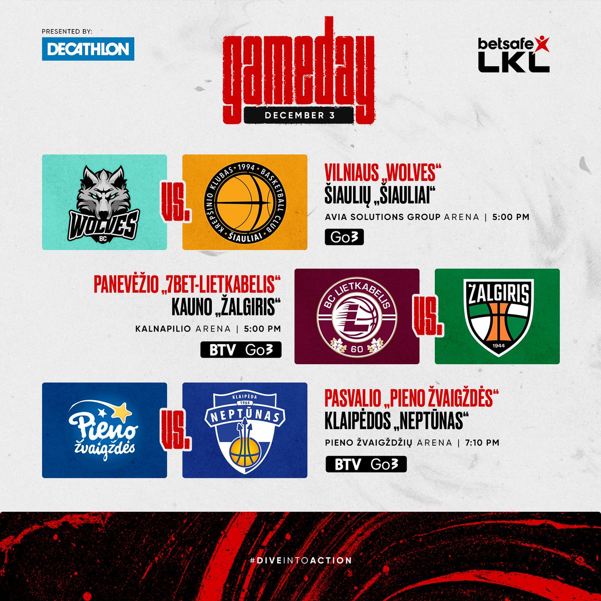 Sunday action in the #BetsafeLKL championship 🔛