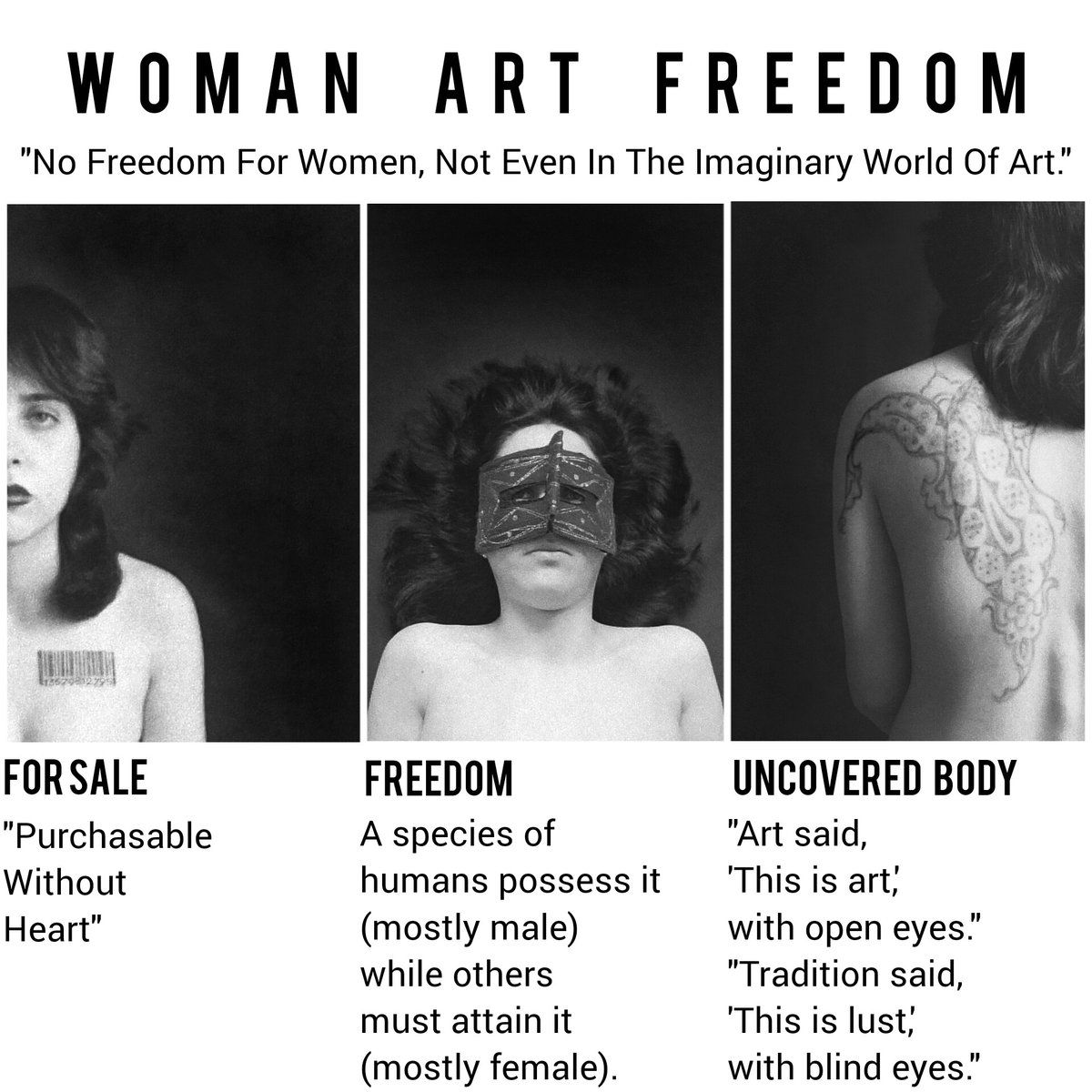GM🍁 ⬜Title:FOR SALE ⬜Title:FREEDOM ⬜Title:UNCOVERED BODY Collection:Woman Art Freedom 'No Freedom For Women,Not Even In The Imaginary World Of Art' 🔵Canon AnalogCamera & 35mmFilm Artist:@A_Rahaad Curator:@Diba_Adib_art #A_Rahaad 🟡ALT Accept Offer⤵️ foundation.app/collection/wom…