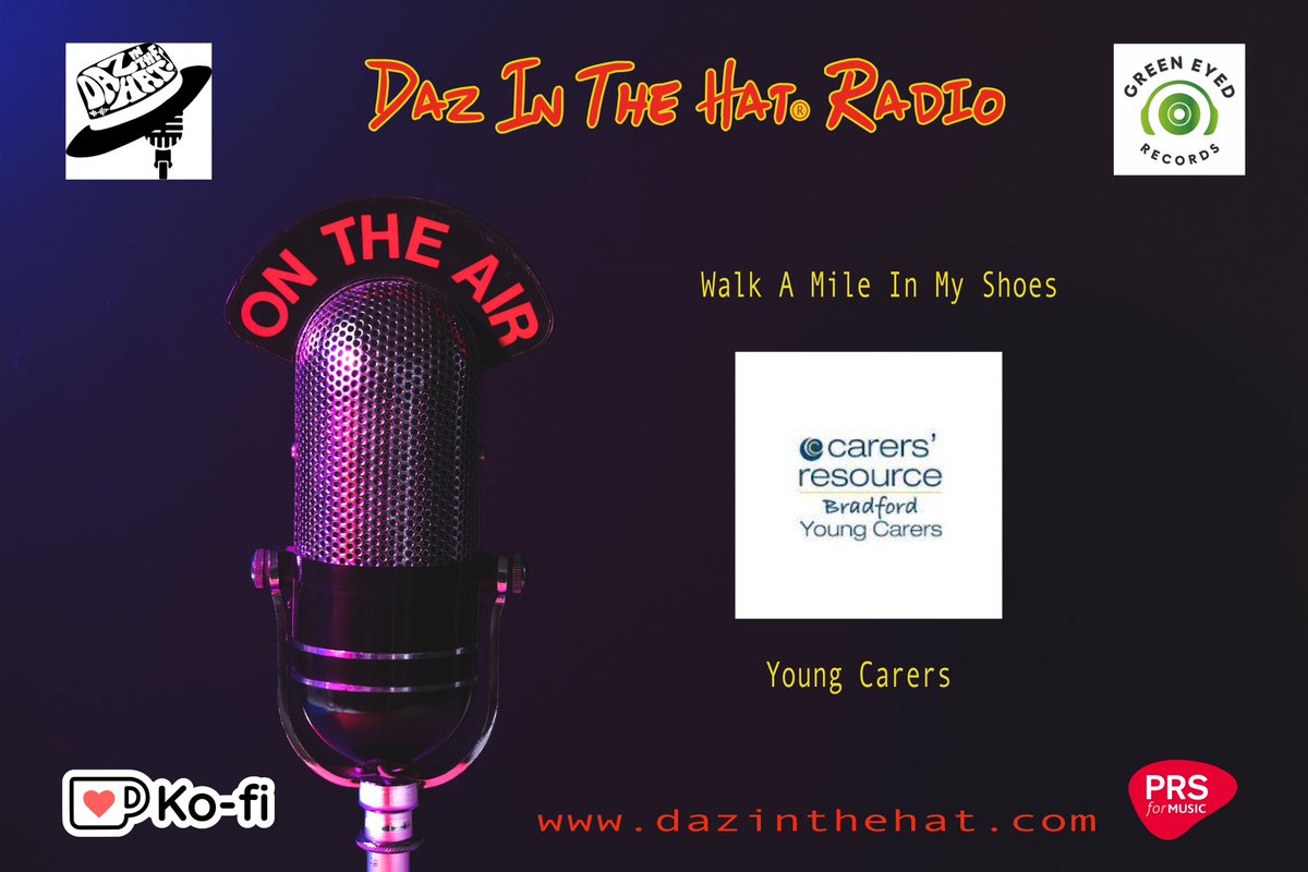 cuillin60's tweet photo. Walk A Mile In My Shoes a brand new show from Daz In The Hat Radio in the  1st episode we talk to young carers about looking after loved ones 24/7!
https://t.co/nqQvQXbH6S
#carers #youngcarers #caring #podcast #Bradford https://t.co/dr5MSYBD4a