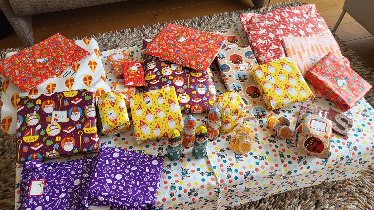 Vanmiddag komen de mannekes 😍 #Sinterklaas