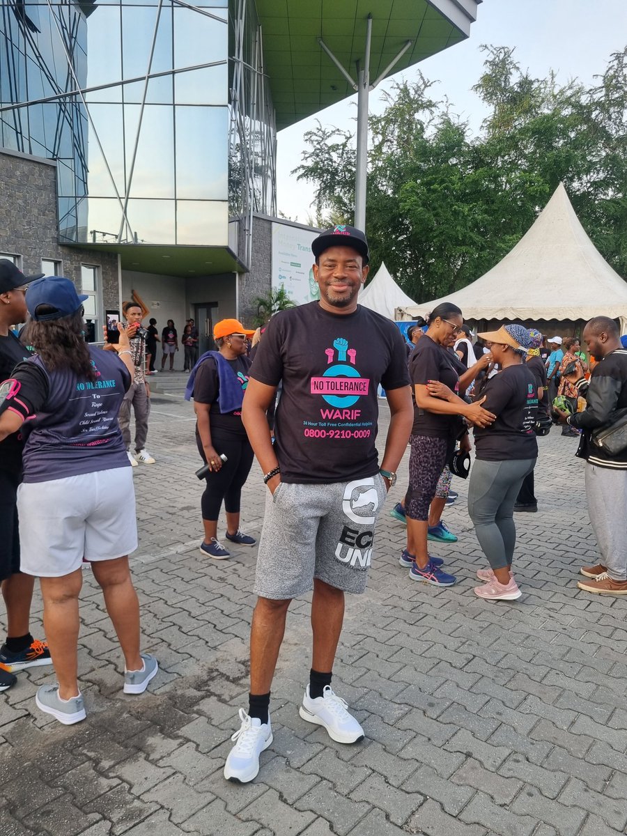 Walebajo's tweet photo. Joined @WARIF_NG with colleagues and friends for the #notolerancemarch Say no to rape, sexual violence, child sexual abuse and sex trafficking! @UKinNigeria https://t.co/jZPjWirpOQ