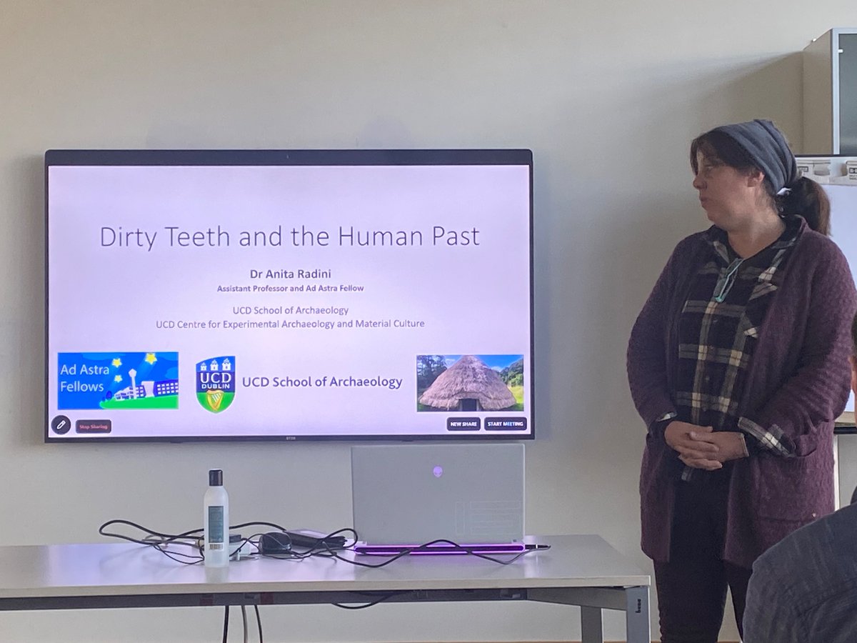 Do you know the way that UCD Experimental Archaeology & Material Culture (CEAMC) social media platforms are kind of, eh, noisy? Archaeological Science and Communication officer at CEAMC, Dr Anita Radini, is going to tweet from this account too. Expect us to be even noisier…🙂