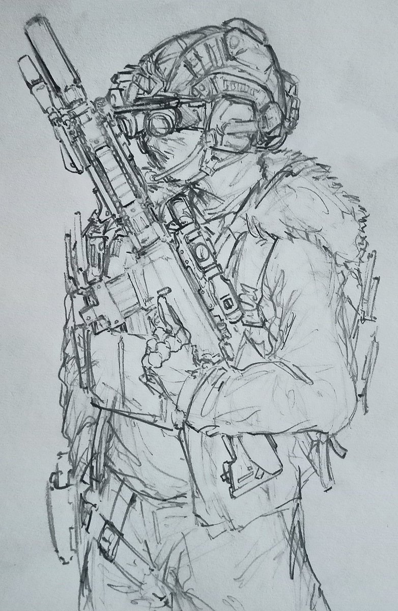 kmusta09's tweet photo. Two sketches real.
SBPC (<), Hound Wolf Squad (>) https://t.co/HRDAdKRBqj