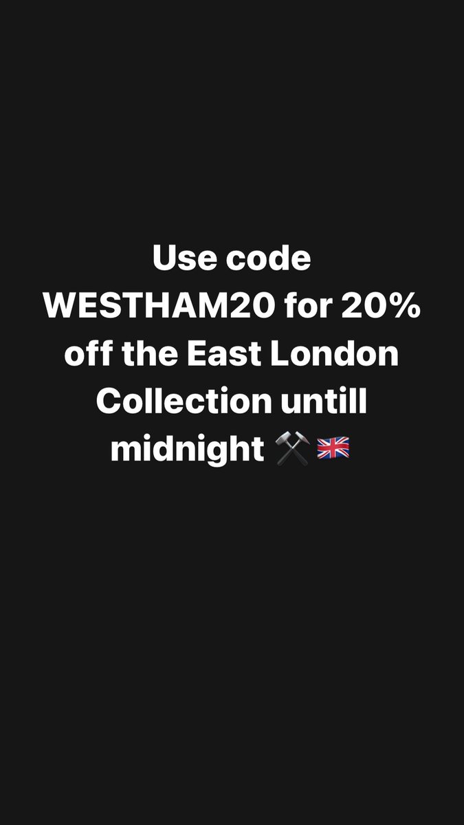 redhandtshirtcompany.com/collections/ea…

#westhamloyal #westhamloyalists #westhamoriginals #westham #londonloyal #eastlondonloyal #uptonparkloyal #uptonpark #boleynground #boleynbillyboys #hammers #hammersoriginals #westhamunited