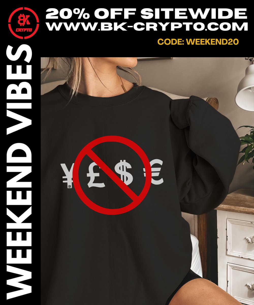 BKCryptoWRLD's tweet photo. Weekend Crypto Gear💥No Fiat Sweatshirt🫶🏾Shop our entire line of crypto themed clothing🔥 #BlackOwnedBusiness #BlackGirlMagic #bitcoin $Eth $XRP $TIA $PORTAL #BitcoinETF #Chainlink #LUNC #fashion #stylist #style #apparel #CryptoCoaching #cryptocommunity
https://t.co/TD3AnSt2eD https://t.co/hre0ec9yks