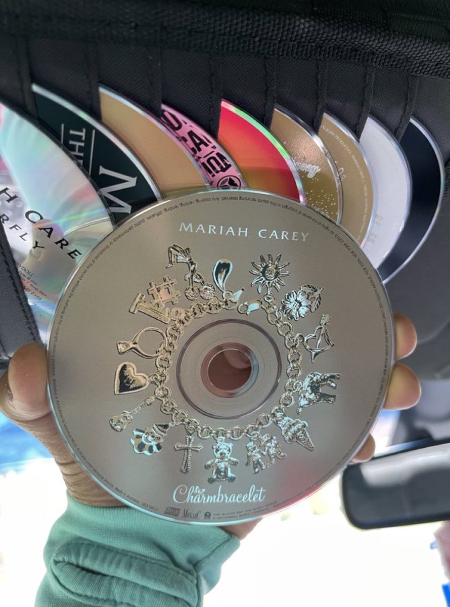 Still the prettiest CD I've ever owned. Happy anniversary, Charmbracelet! #MariahSZN
