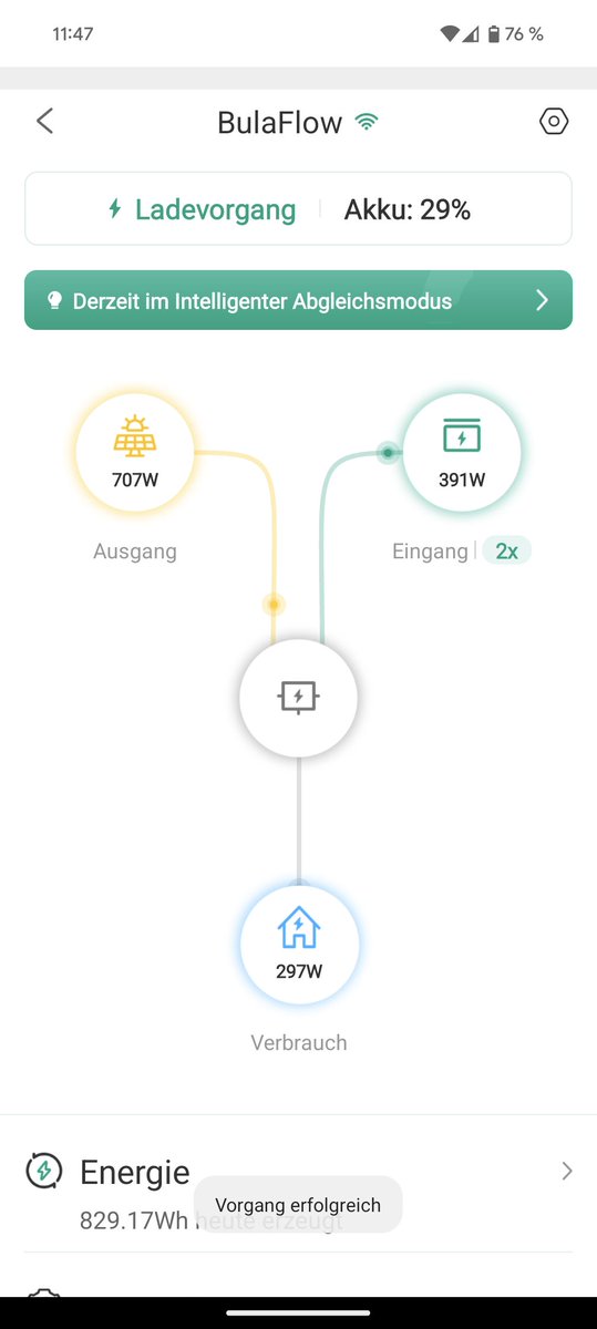 oberbula's tweet image. Klarer Himmel. Da freut sich auch das Balkonkraftwerk 🍻 und man kann wieder etwas rumspielen am #solarflow Akkusystem 

#zendure #apsystems #solar #tibber