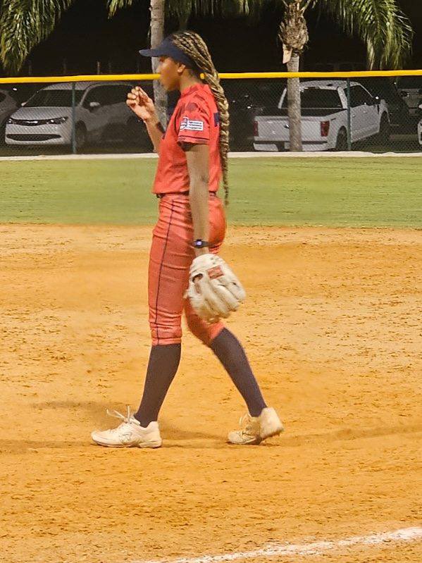 As this weekend comes to a close I’m grateful and blessed to have gotten this opportunity to wear USA across my chest and represent! So grateful for my teammates and <a href="/USASoftball/">USA Softball</a> for putting on such an amazing event in Vero Beach!