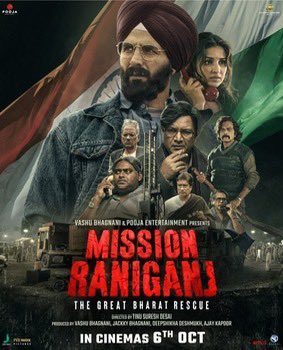 starchangemaker's tweet photo. Captivating and inspiring, good to watch!!
#MissionRanigunj is a story of incredible bravery of #JaswantSinghGill, who saved 65 miners in an unprecedented rescue mission in #Ranigunj #Coalfield in 1989.
#नानक नाम जहाज़ है, चढ़े सो उतरे पार🙏🏻 https://t.co/om9YfJc1C0