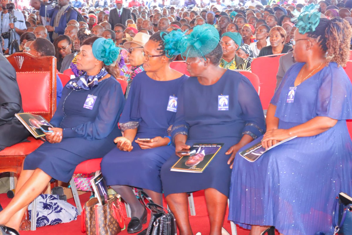 Condoling with my dear friend George Kegoro and his family as they bid a final farewell to Mzee Benson Ogero Kegoro in Nyamira. Mzee Kegoro, a trailblazing educationist and philanthropist, played a pivotal role in the Majimbo assembly and later served as MP for West Mugirango.