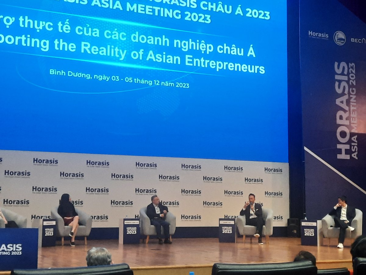 'To the entrepreneurs in Vietnam, you're in a really good geopolitical sweet spot to take advantage of growth.' -- Harry Hui, Founder and Managing Partner, ClearVue Partners at Horasis Asia Meeting.