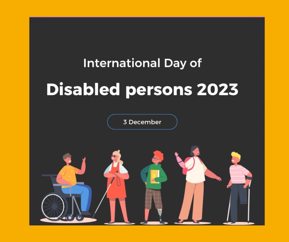 It's International Day of Disabled Persons Day 2023! 💜 💛 💕 It is an annual event that aims to promote the rights and well-being of disabled persons in all areas of society. How are you marking it? #Internationaldayofdisabledpersons #enhancetheuk