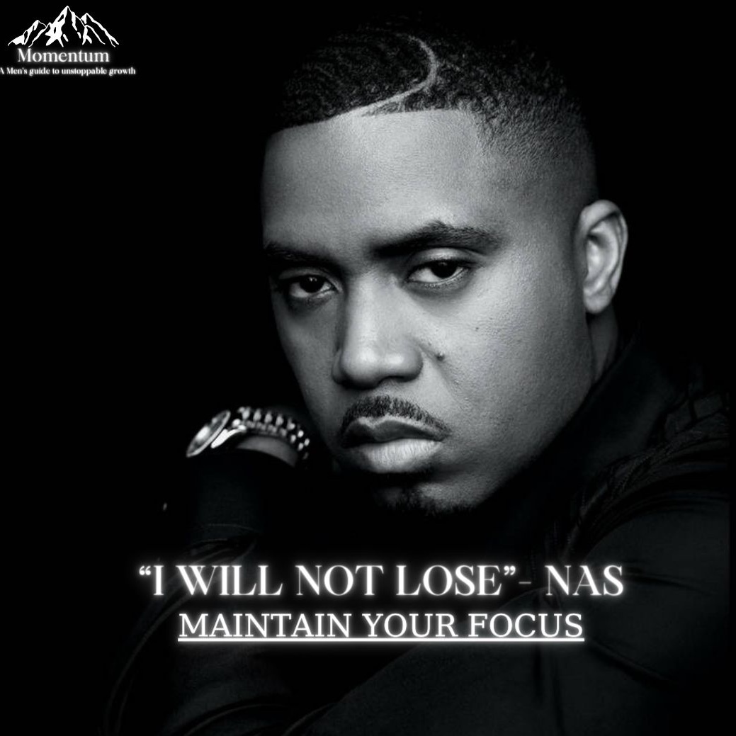 Momentumguide1's tweet photo. "I Will Not Lose."-#NAS A message that has helped me put my all into everything I do in life, #MotivationMonday https://t.co/hov1zFMs9g