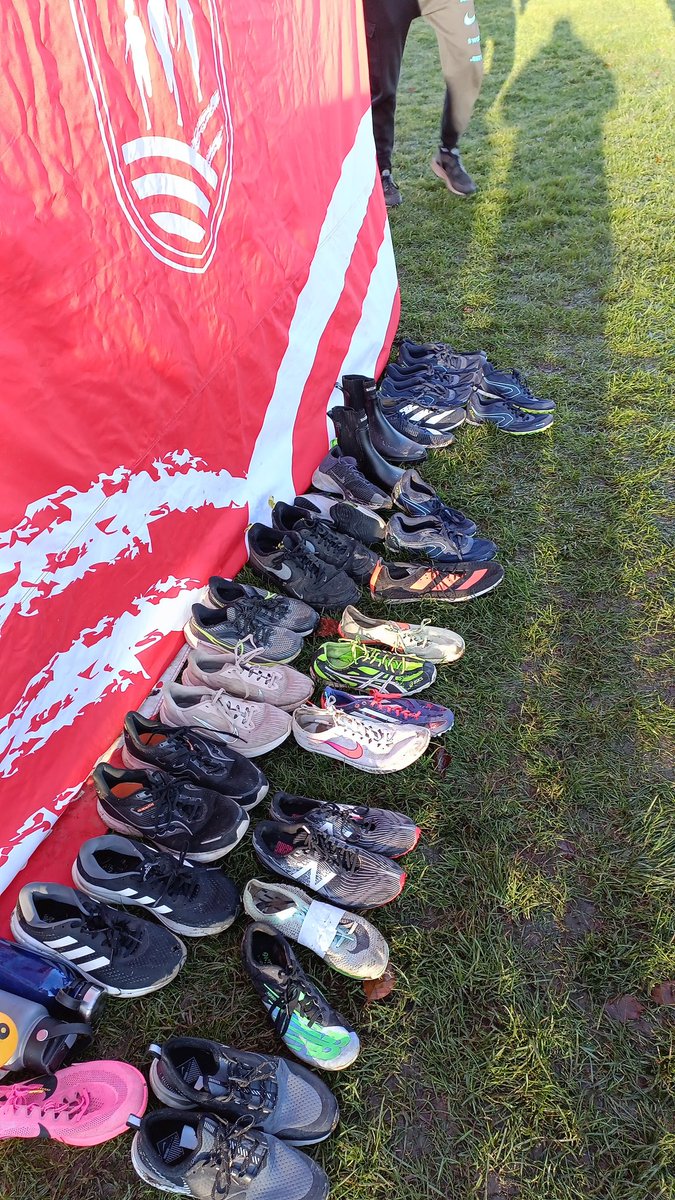 So you lost spikes or runners in the Gowran mud. All here (and clean!) at the Gowran tent in Navan @irishathletics