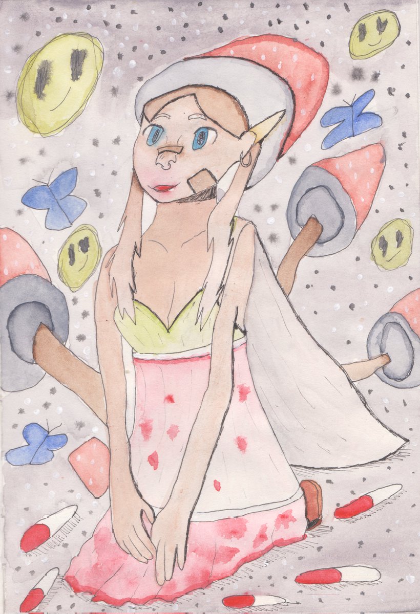 TH1vis's tweet photo. #drawingart #art #kawaii #skechbook https://t.co/ow0srf7izc