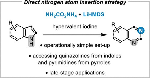 Morandi Lab (@morandilab) on Twitter photo Congrats to <a href="/j_reisenbauer/">Julia Reisenbauer</a>, <a href="/PaschkeAK/">Ann-Sophie K. Paschke</a>, Jelena, <a href="/BenceBBotlik/">Bence B. Botlik</a>, <a href="/PDFinkelstein/">Patrick Finkelstein</a>! Single nitrogen atom insertion with unprotected indoles and pyrroles to access quinazolines and pyrimidines <a href="/JOC_OL/">J Org Chem/Org Lett</a>. pubs.acs.org/doi/full/10.10… Congrats to <a href="/j_reisenbauer/">Julia Reisenbauer</a>, <a href="/PaschkeAK/">Ann-Sophie K. Paschke</a>, Jelena, <a href="/BenceBBotlik/">Bence B. Botlik</a>, <a href="/PDFinkelstein/">Patrick Finkelstein</a>! Single nitrogen atom insertion with unprotected indoles and pyrroles to access quinazolines and pyrimidines <a href="/JOC_OL/">J Org Chem/Org Lett</a>. pubs.acs.org/doi/full/10.10…