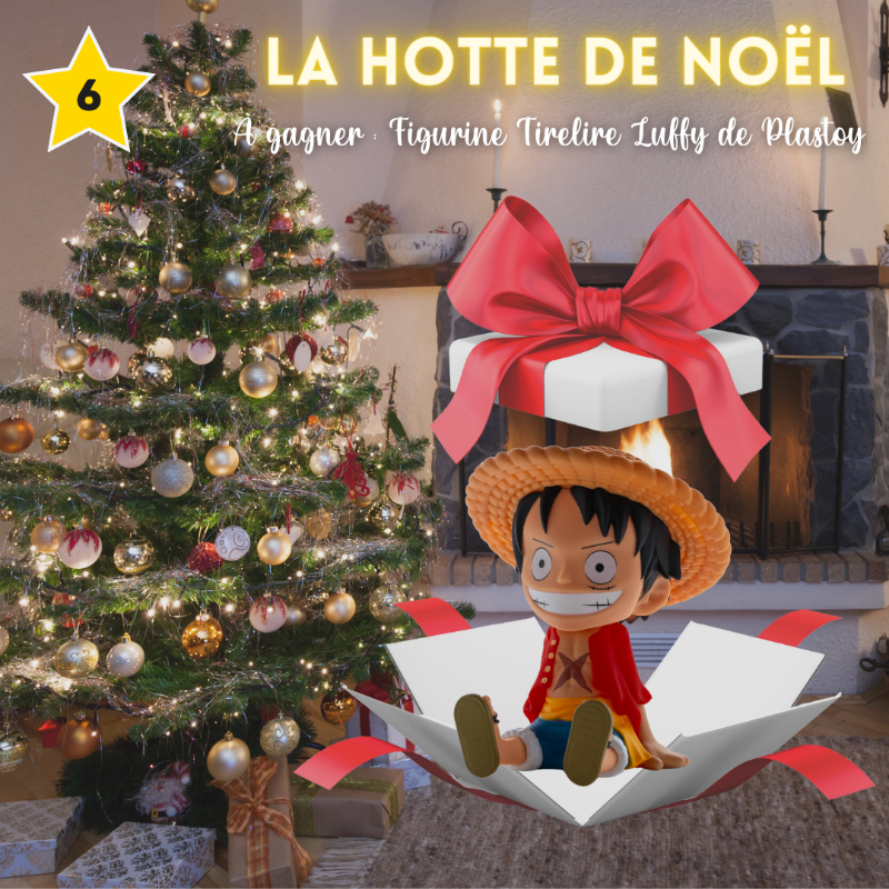 [𝐋𝐀 𝐇𝐎𝐓𝐓𝐄 𝐃𝐄 𝐒𝐂𝐓 | 𝐋𝐎𝐓 𝟔/𝟏𝟎] 
Gagne une tirelire Luffy 11 x 10 x 14 cm de chez <a href="/Plastoy_off/">PLASTOY</a> !🤩

Pour participer ⬇️
- Follow @streamercaptown &amp; <a href="/Plastoy_off/">PLASTOY</a>
- Tag 2 potes
- RT le tweet

Tirage au sort le 19/12 !

Bonne chance à tous 🍀

#concours #Noel2023