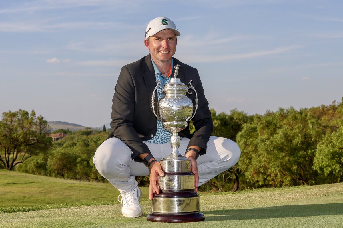 Dean Burmester wins the Investec South African Open Championship, going back to back after his win last week. Congratulations on an awesome 2 weeks! Thank you to our partners & hosts for an awesome week! @Investec @blairatholl_za @BurmyGolf #InvestecSAOpen 🇿🇦 | #SunshineTour