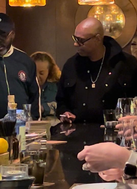 Spotted: Dave Chappelle at the Four Seasons in Georgetown