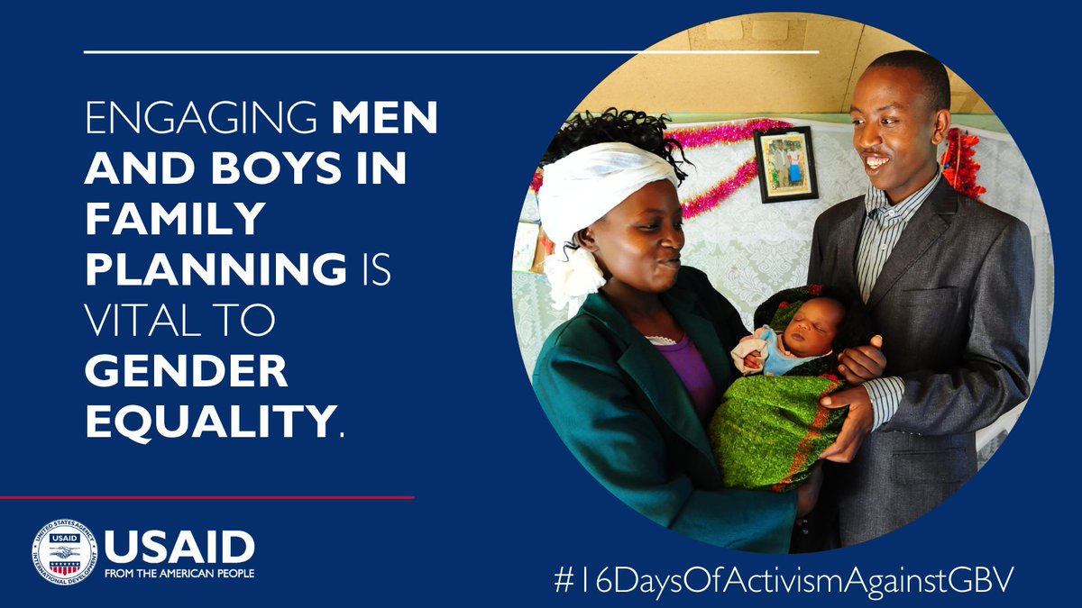 Engaging men and boys in #FamilyPlanning —as users of contraception, partners engaged in open communication, and advocates—can also help #EndGBV. fphighimpactpractices.org/guides/engagin… #16Days #HIPs4FP