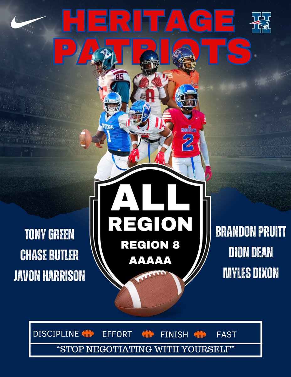 Congrats to these Patriots All Region Team !!! #ThePatriotWay