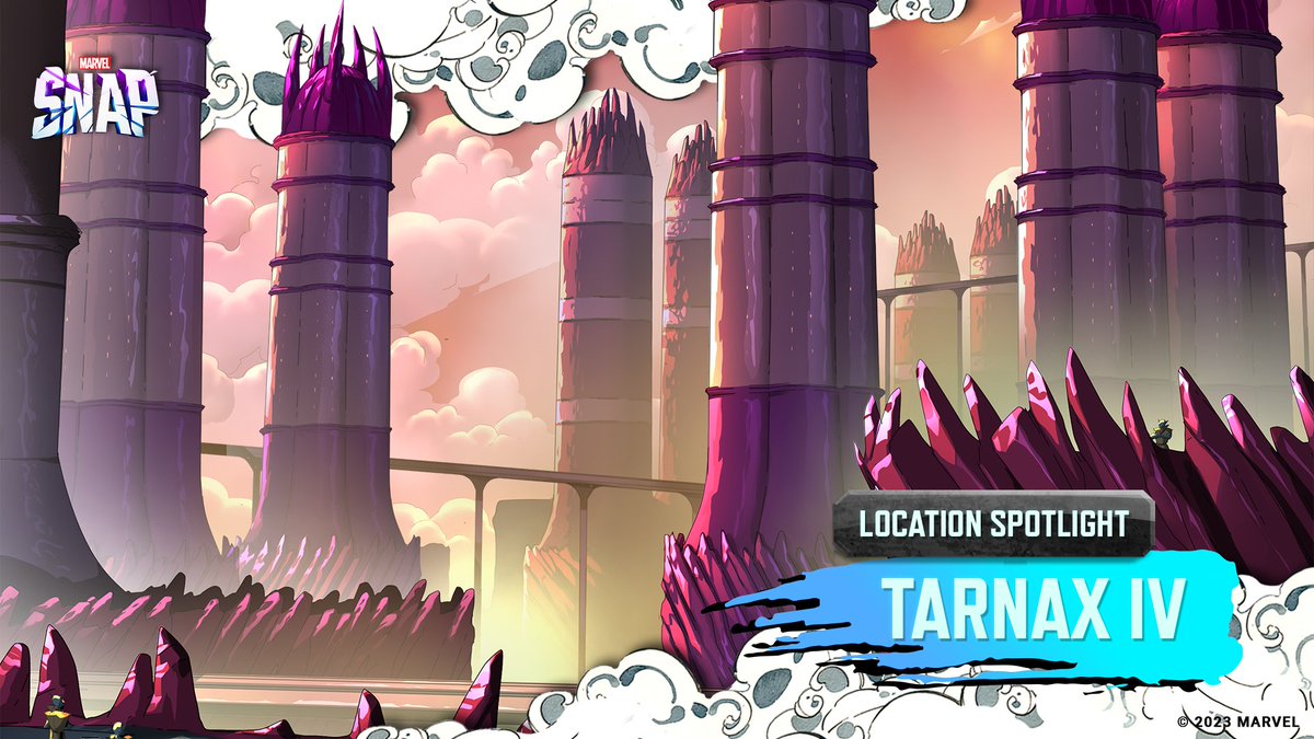 MARVELSNAP_ES's tweet image. La nueva Ubicación Destacada de MARVEL SNAP es el Mundo del Trono del Imperio Skrull - Tarnax IV  

🔹 Después de que juegas una carta aquí, la transforma en otra carta de su mismo Costo.  

¿Quién podrá ser? 🤔 
¡Considera todas las posibilidades cuando juegues tus cartas aquí!