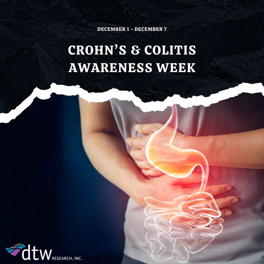 dtwResearchInc's tweet image. 🌟 Join us in honoring resilience during Crohn&apos;s &amp;amp; Colitis Awareness Week. Let&apos;s raise our voices, spread knowledge, and support those living with IBD. 

Together, we can shine a light on hope and better days ahead. 💪💜 #CCAwarenessWeek #IBDWarriors