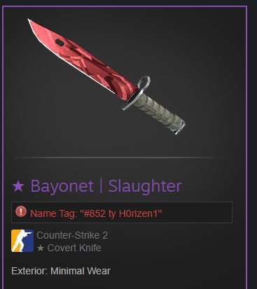 $500 Bayonet Slaughter MW Giveaway

1) Follow me &amp; Retweet
2) Enter Here on Gleam - shorturl.at/tAFOZ

Ends in 1 week, good luck!