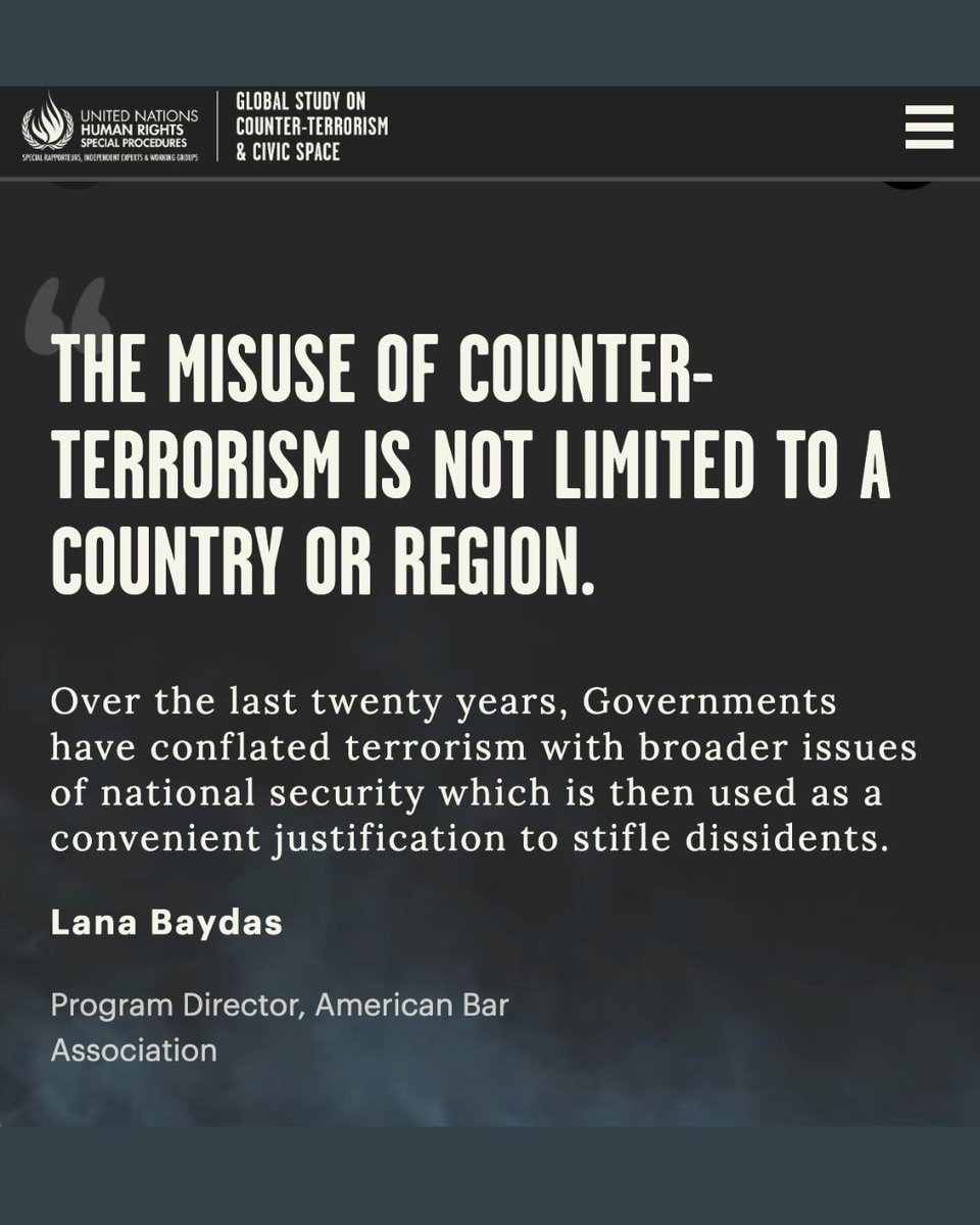 🔵Resource Alert —

➡️Access report Here: defendcivicspace.com/.../06/SRCT_Gl…

➡️ Support our research by donating here: JusticeForAllCanada.org/Donate

#ResourceAlert #humanrights