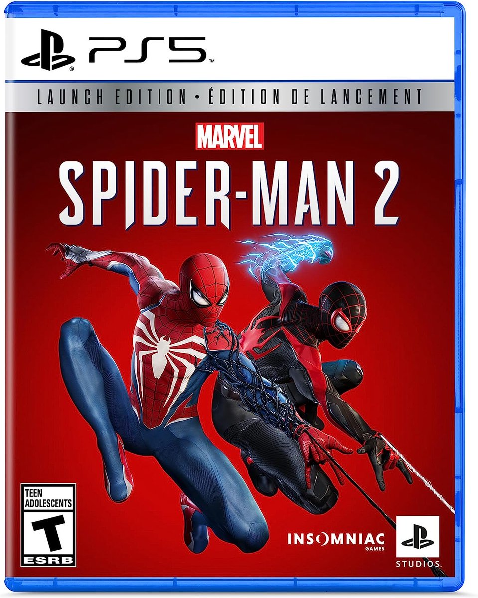 Gamers' Community of Canada (PS5 & Xbox!) ๐๐ฎ (@gcocanada) on Twitter photo Marvelโs Spider-Man 2 Launch Edt. (PS5) is $61.99 at Amazon, was $89.99 #ad: amzn.to/3GnLRaF Marvelโs Spider-Man 2 Launch Edt. (PS5) is $61.99 at Amazon, was $89.99 #ad: amzn.to/3GnLRaF