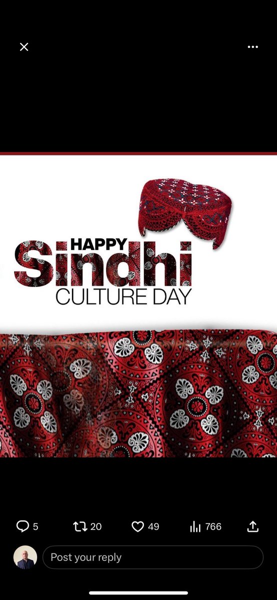 River Sindh is the chosen simple of unity of Sindh AkA Pakistan all other ravines fall in it and their origin is Kashmir. #HappySindhiCultureDay