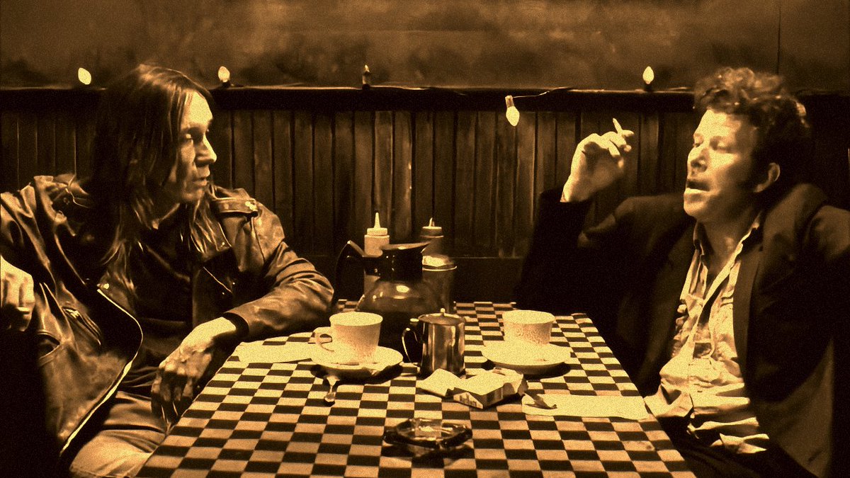 Tom Waits AND Iggy Pop together on <a href="/BBC6Music/">BBC Radio 6 Music</a> .... just when you thought things couldn't get any more gravelly! Radio heaven :) #tomwaits #iggypop