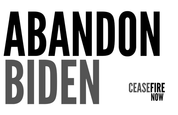 Let's make #AbandonBiden trend