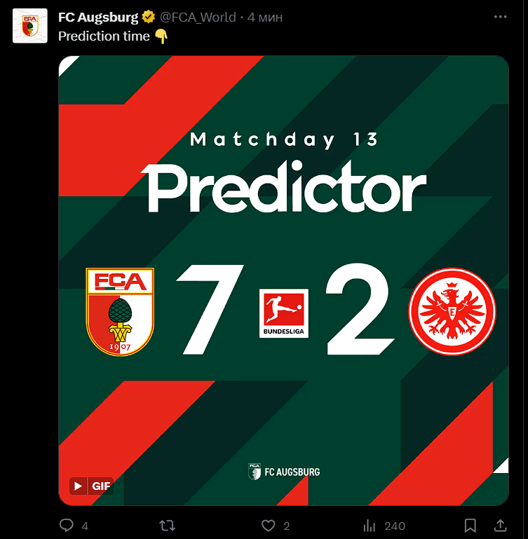 antonpanza's tweet photo. @FCA_World Leider wird es heute wieder kein Zu-Null-Spiel geben. Schade. https://t.co/VdQg1WibvC