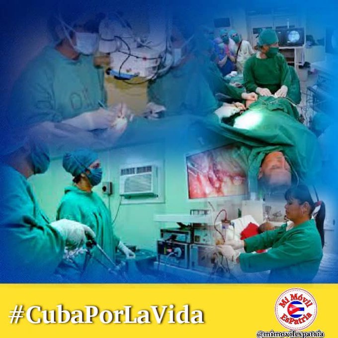 LimontaVerdecia's tweet photo. Médicos y no bombas, eso es lo que exporta Cuba para el mundo. Profesionales capaces, altruistas y ante todo humanistas.
Muchas Felicidades en el Día de la Medicina Latinoamericana y del trabajador de la salud.
#FidelPorSiempre 
#CubaPorLaVida https://t.co/OoVLHKE09p