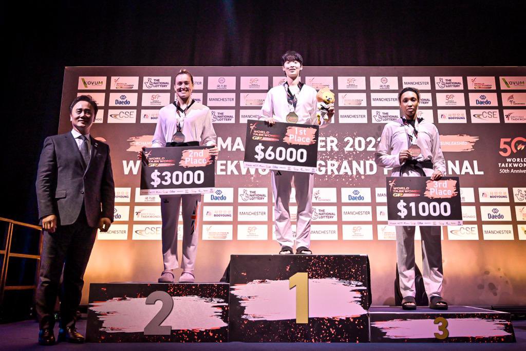 Medal Ceremony 
Last Day of Manchester 2023 World Taekwondo Grand-Prix Final

#WorldTaekwondo #Taekwondo
#Manchester2023WTGPFinal #WTGPFINAL 
@britishtaekwondo
@gbtaekwondo