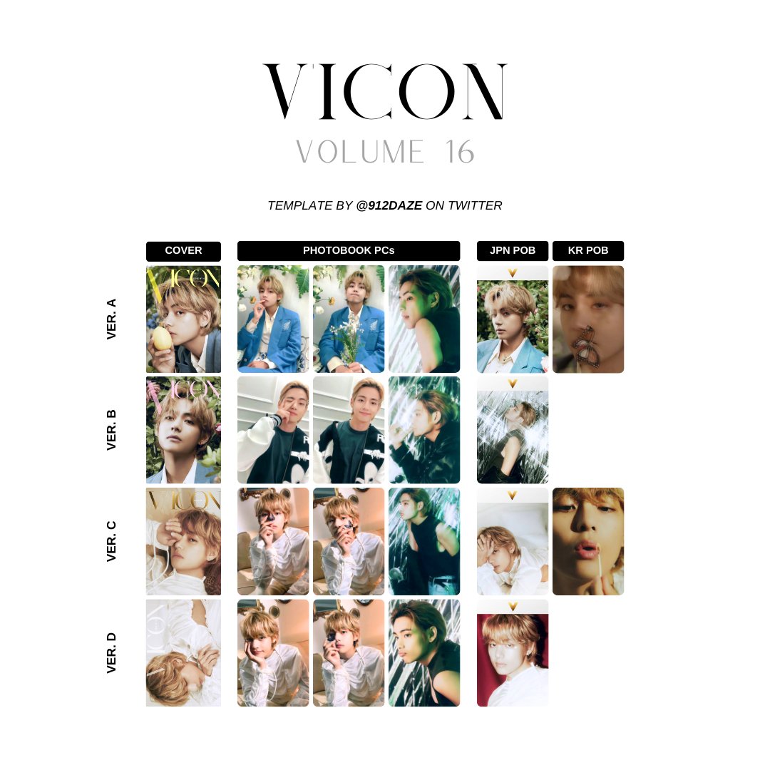 BTS VICON トレカ j )⁷ on X: 