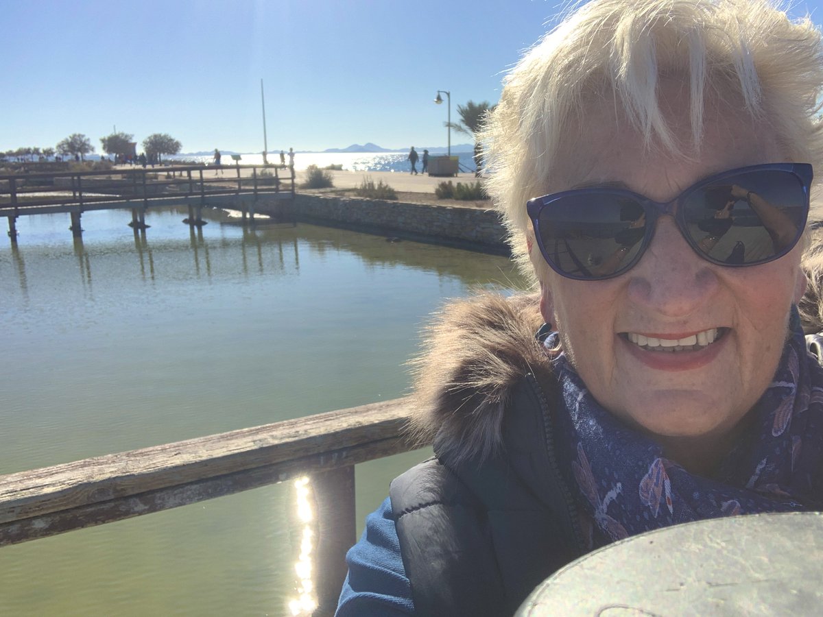 CarolineJames12's tweet photo. Sunny at the #mudbaths today #marmenor but decided not to take the plunge...
#HealthyLiving ๐ช๐ธ https://t.co/AT18cpvQe8