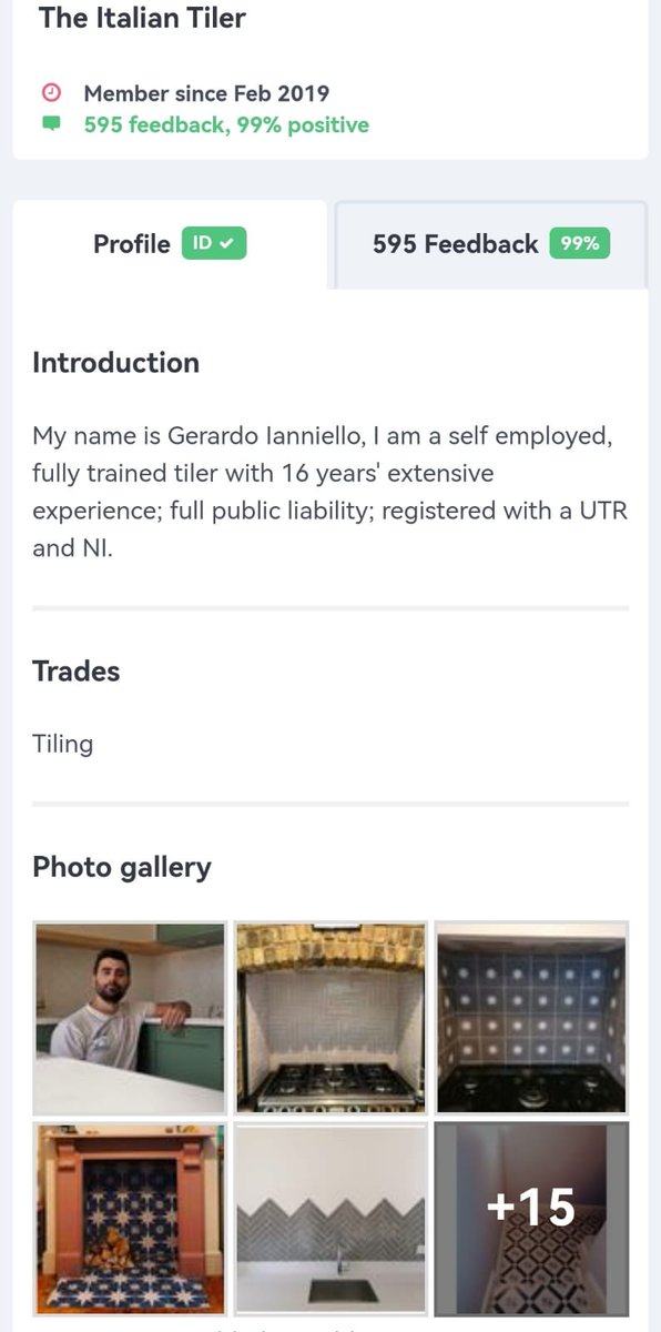 The most reviewed Tiler in UK!

#londontiler #londontiles
#tiler #tiling #London