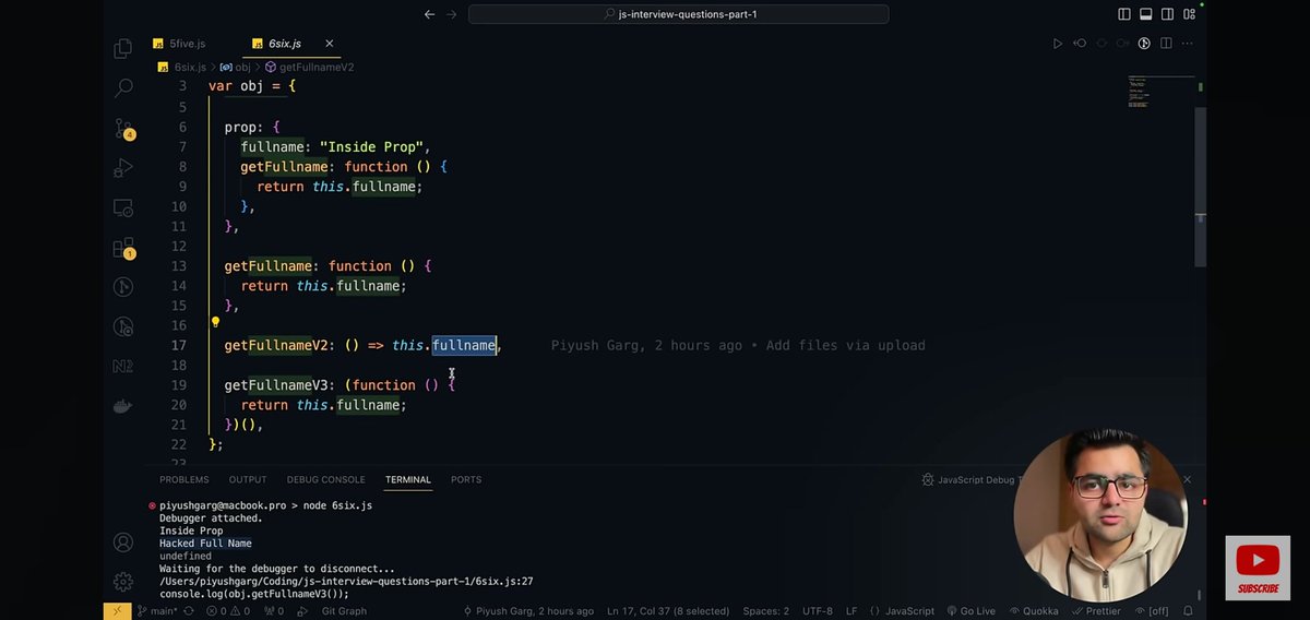 rafeeqsyedamjad's tweet image. Day 1 of #151daysofcode

✅ Reviewed JavaScript output-based questions, thanks to @piyushgarg_dev&apos;s video on JavaScript interview questions.

✅ Completed Week 0 modules and actively participated in Week 1.2 | JavaScript Foundation class led by @kirat_tw.