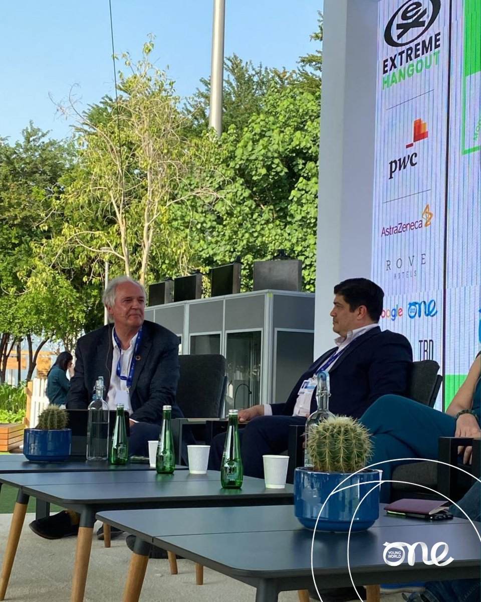 "What does leadership mean to you, and how do we adapt our leadership styles in light of the climate crisis?" <a href="/PaulPolman/">Paul Polman</a>, Business Leader and Climate and Equality Campaigner 🙌

#COP28 X <a href="/ExtremeHangout/">Extreme Hangout</a>