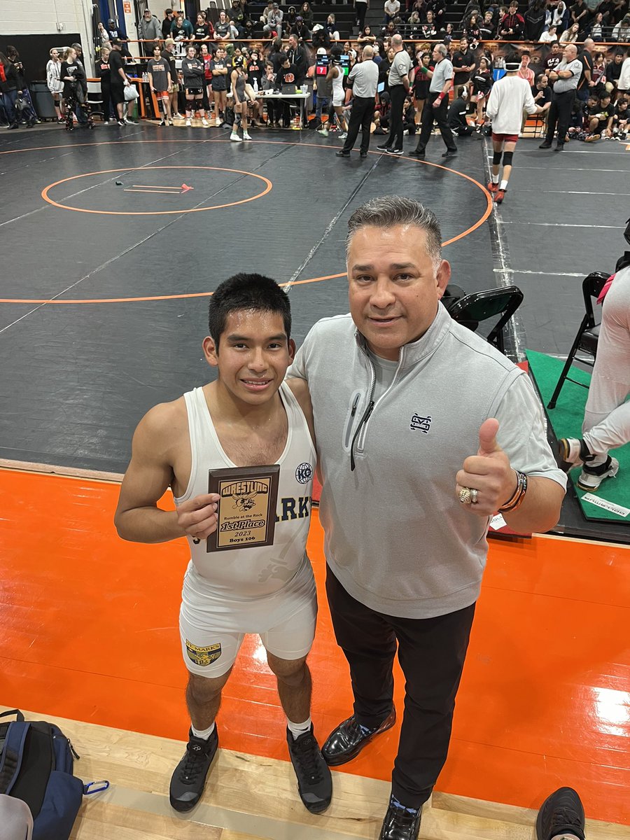 Rumble @ Rockwall Champion - Q. Perkison. Next Saturday at Loos Field House. Brotherhood-Heart-Attitude-Wrestlers 
Go Lions!!!