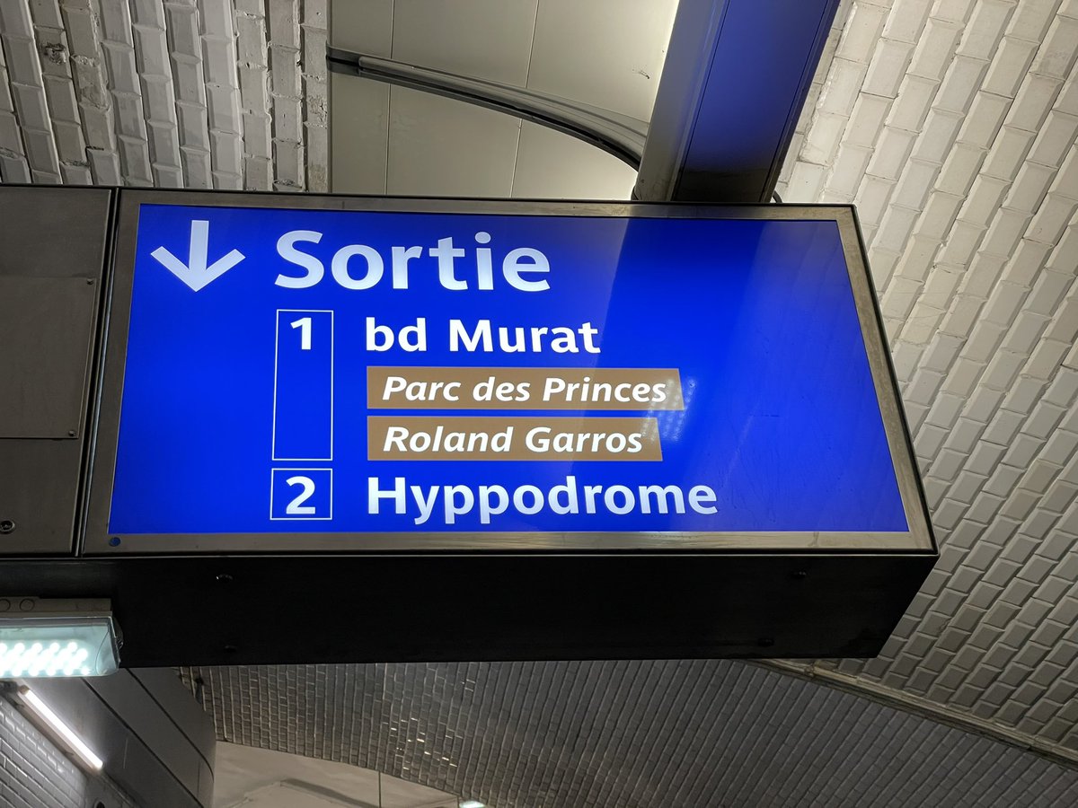 Sérieusement, @RATPgroup ?

(station Porte d’Auteuil, aujourd’hui)