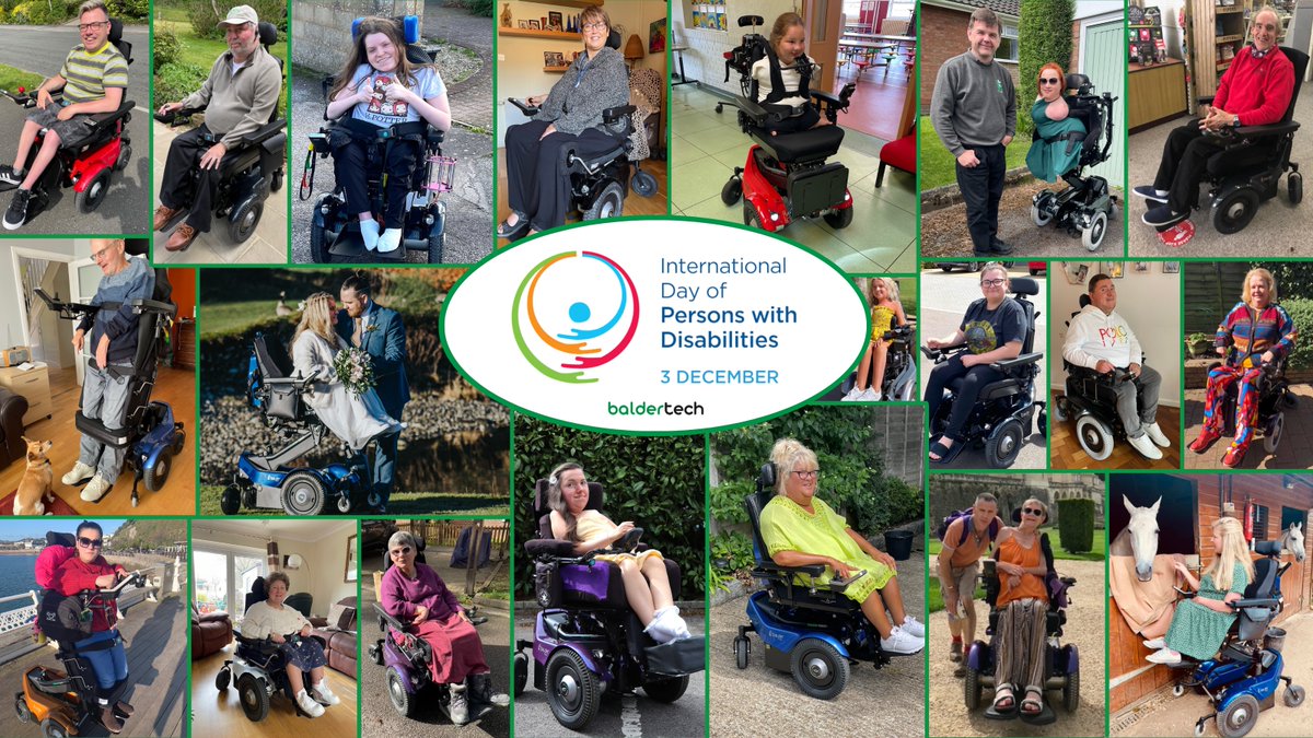 Today at is International Day of Persons With Disabilities and at Baldertech we’re celebrating the amazing customers we support - Watching you all thrive is the best part of our jobs. 😊💚🧑‍🦼♿️

 #InternationalDayOfPersonsWithDisabilities #IDPD #IDPD23 #Baldertech #BalderCrew