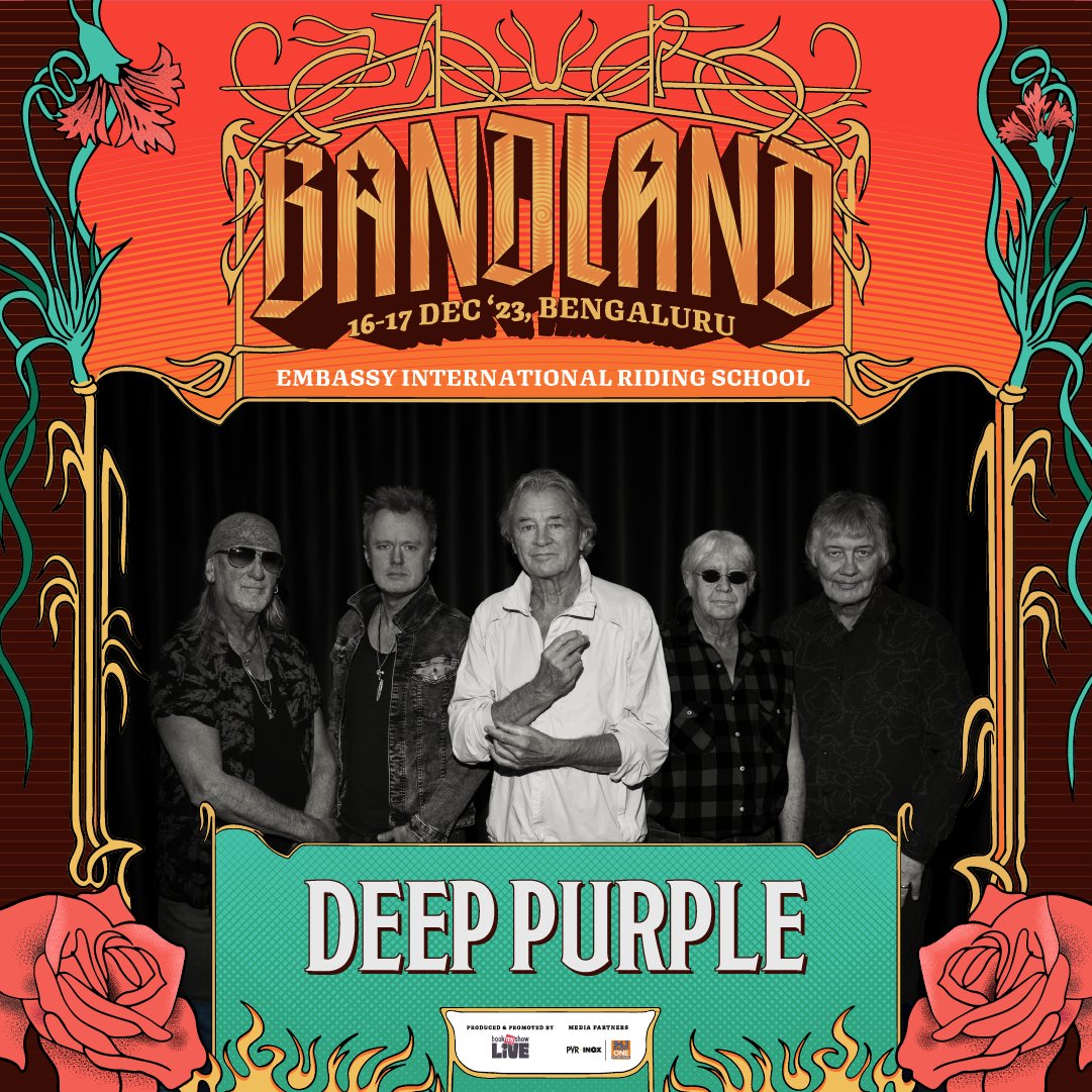 Bandland (@bandlandindia) on Twitter photo From the iconic Smoke on the Water to the hard rock classic Highway Star, <a href="/_DeepPurple/">Deep Purple</a> is welded into every rock lover's memory.
With several hit albums & decades of touring under their belt, they are gracing Bangalore again only at #Bandland⚡
Tickets: bandland.in From the iconic Smoke on the Water to the hard rock classic Highway Star, <a href="/_DeepPurple/">Deep Purple</a> is welded into every rock lover's memory.
With several hit albums & decades of touring under their belt, they are gracing Bangalore again only at #Bandland⚡
Tickets: bandland.in