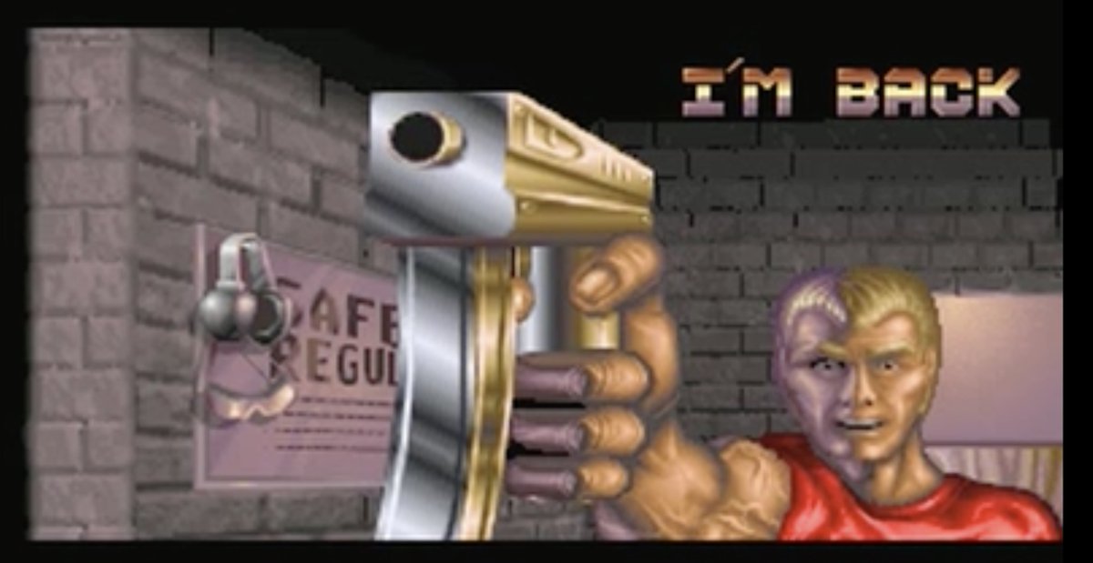JoeSiegler's tweet image. 30 years ago today both Duke Nukem II &amp;amp; Blake Stone were released (3 Dec 1993). I kind of like it was my suggestion to release them at the same time that was taken onboard and used.

Anyway, Duke II was where Duke spoke for the first time, and that was me as well - "I'm Back!"