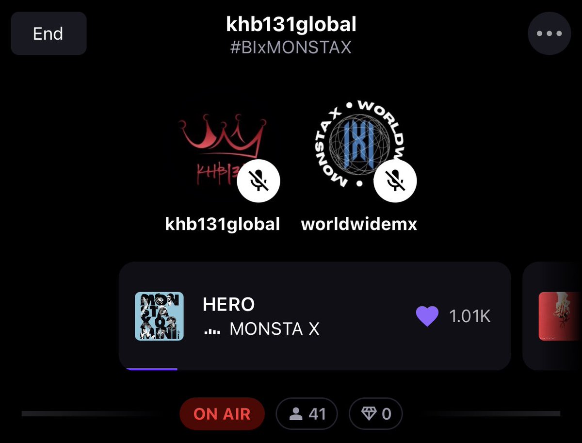 khb131_Global's tweet photo. #BIxMONSTAX Stationhead Streaming Party

📻 https://t.co/pczf97gGH8
Spotify playlist : https://t.co/V2XNdDQgd6
Hosted by : KHBGLOBAL x @worldwide_mx

Join us IDs &amp; Monbebes 🫡
#IDStream #HANBIN #MONSTAX #BI #비아이 https://t.co/F6mgM9mhFl