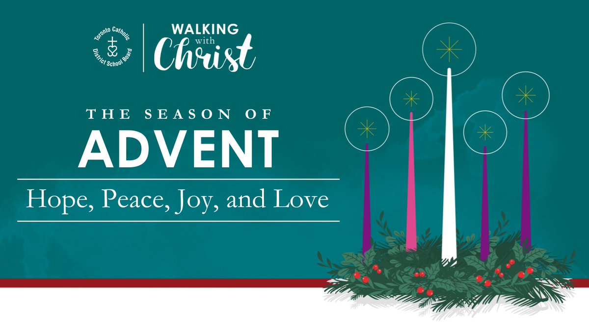 As Advent begins, let us reflect on the coming of Jesus into the world and how during this season we can continue #WalkingwithChrist.