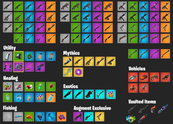 cs2officiaLL's tweet photo. Fortnite guns leak #FortniteBigBang  #FortniteLeaks  #Fortnite https://t.co/lPrwSG3uQx