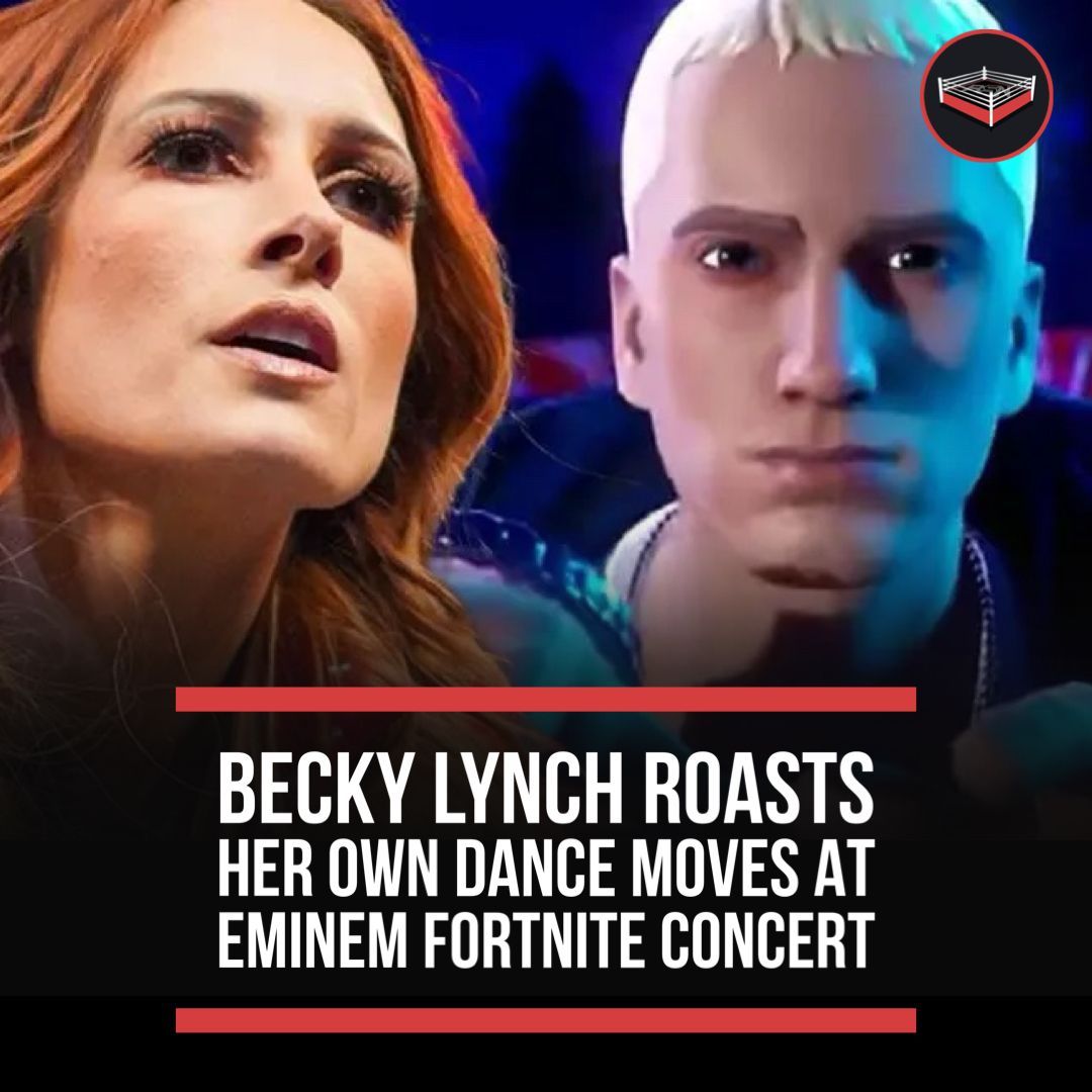 Becky Lynch Calls Out Fortnite For Her Portrayal At 'Eminem' Concert